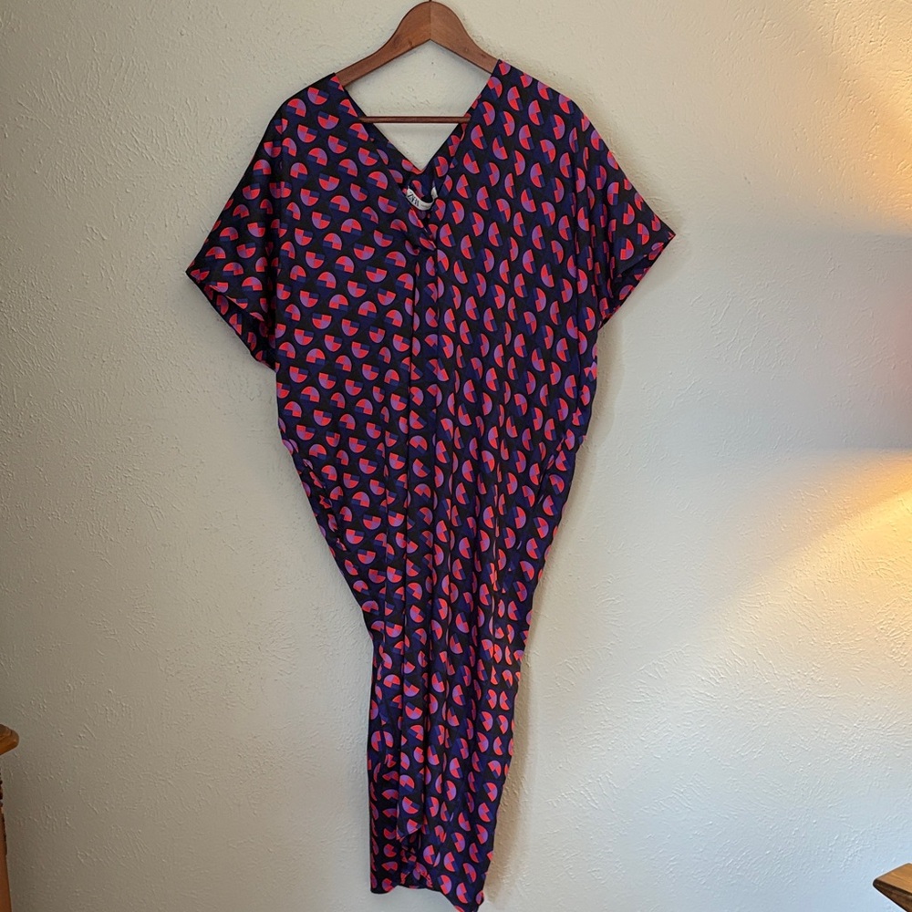 Zara Geometric Kaftan